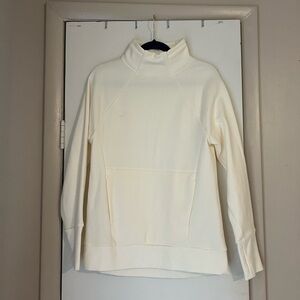 Fabletics Zaylee Mock Neck Cream Pullover
